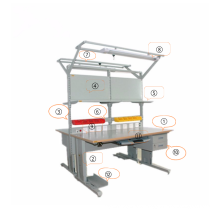 ESD workbench lab bench electronic Work table Lab Furniture Anti-static Adjustable Workbench Lab Workbench